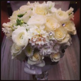 White Bridal Bouquet