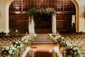 Columbus Wedding Ceremony Flowers And Wedding Arch Flower By Griffins Floral Columbus Ohio