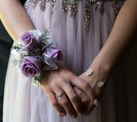 Lavender Wedding Corsage