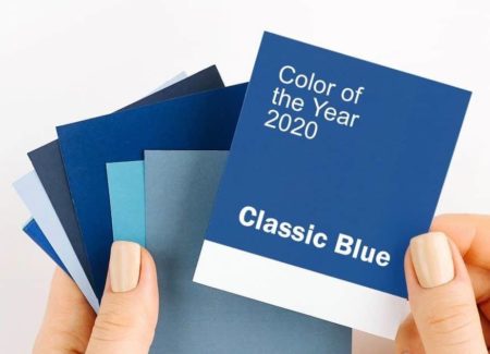 Pantone color of the year 2020 classic blue