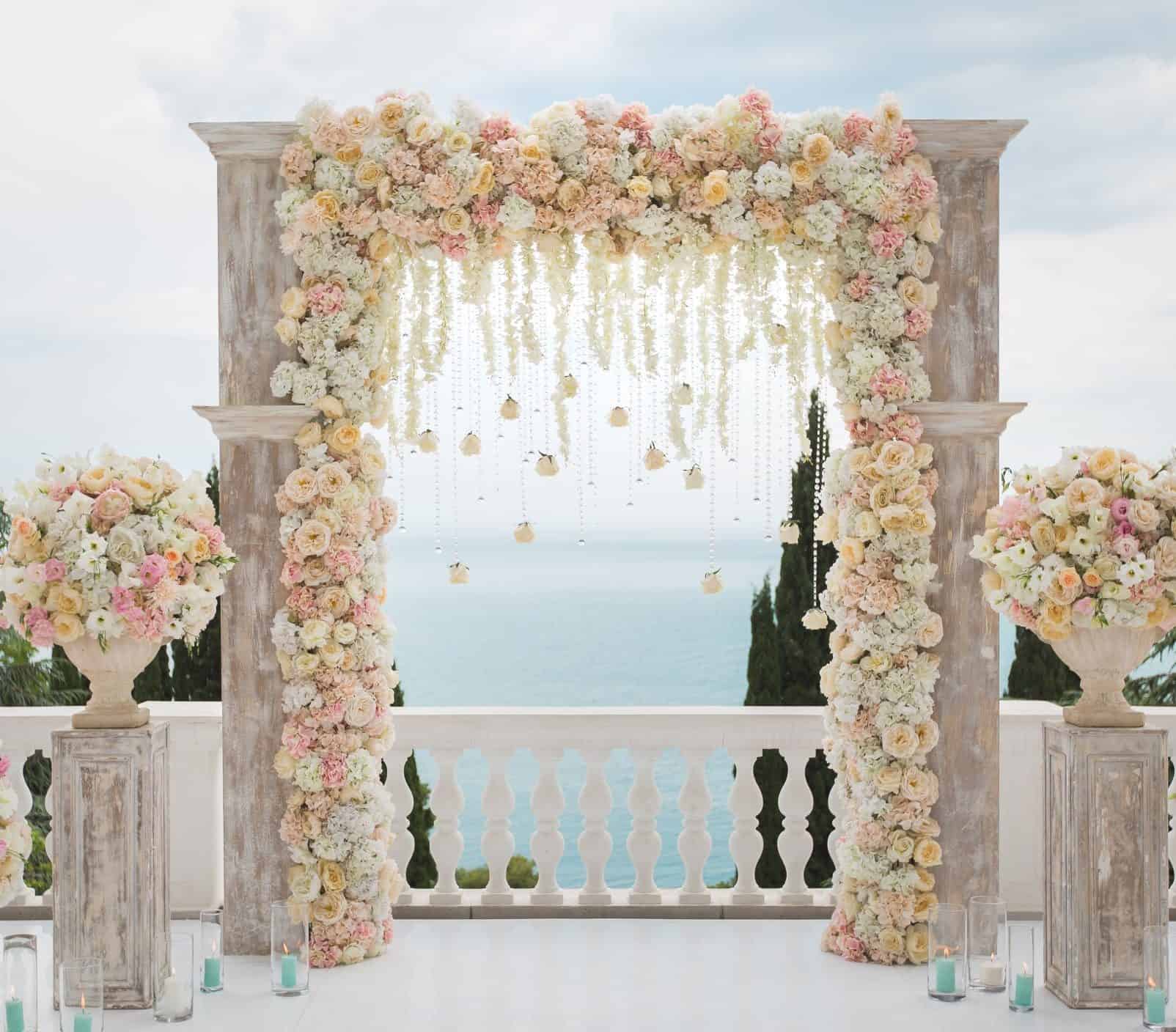 Flower Arch Columbus Wedding Flowers
