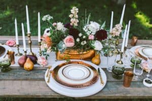 Wedding Table Arrangement