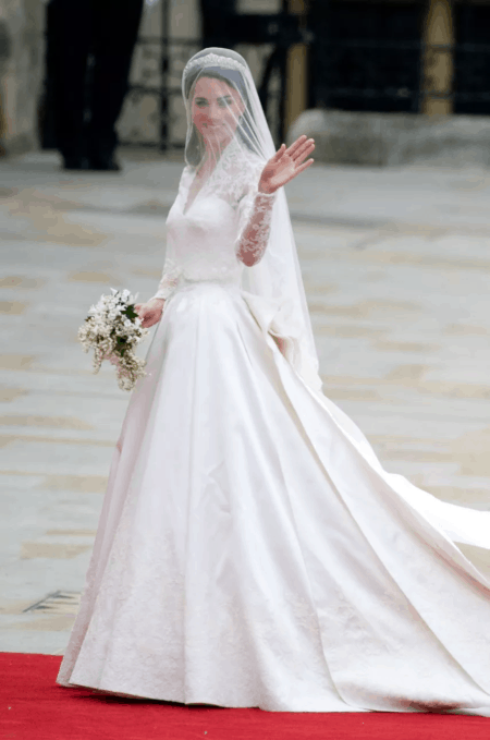 Princess Kate in Wedding gown