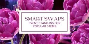 Smart swaps for popular wedding flowers