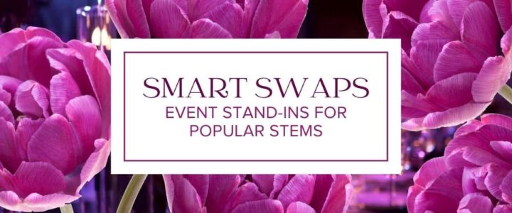 Smart swaps for popular wedding flowers