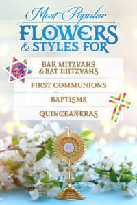 How to select flowers for religious and cultural events