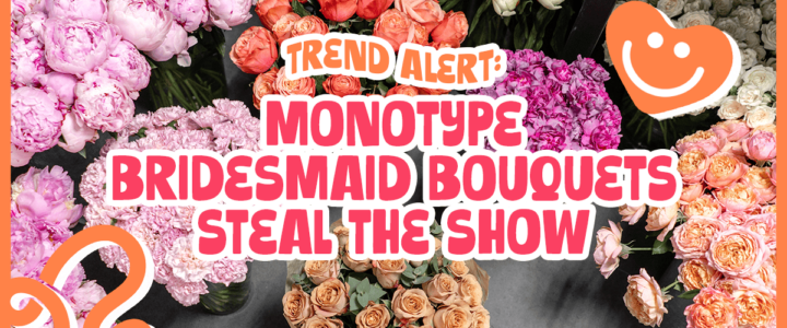 Monotype Bridesmaid Bouquets: The Bold, Simple Trend That’s Too Pretty to Ignore Trend Alert: Monotype Bridesmaid Bouquets